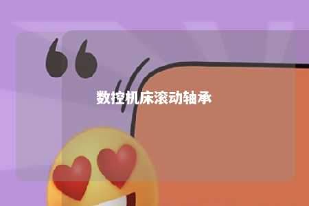 数控机床滚动轴承 