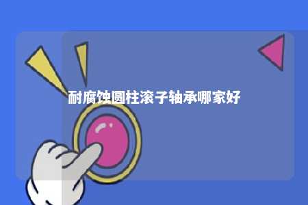 耐腐蚀圆柱滚子轴承哪家好 